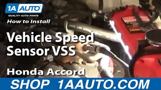 How To Replace Vehicle Speed Sensor 9201 Honda Accord [upl. by Warder201]