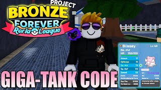 THIS CODE CAN GET YOURSELF A NICE TANK  Pokemon Brick Bronze  Project Bronze Forever  PBB PBF [upl. by Kire]