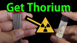 Extracting Thorium Dioxide from Thoriated Tungsten Rods [upl. by Lenneuq962]