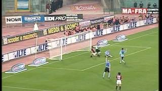 Derby Roma  Lazio 20 del 27102001 [upl. by Anamor]