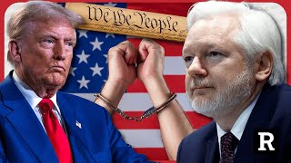 Julian Assange BREAKS silence slams CIA stooge Mike Pompeo and MAGA wolves  Redacted News [upl. by Maroney838]