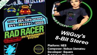 OLD MIX Rad Racer NES Soundtrack  8BitStereo [upl. by Riffle]