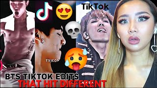 YOU ARENT READY FOR BTS TIKTOKs THAT HIT DIFFERENT 🔥  REACTIONREVIEW [upl. by Sellma]