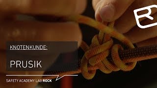 Prusikknoten Anleitung Knotenkunde Alpinklettern  Tutorial 1543  LAB ROCK [upl. by Sabine707]