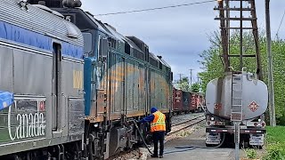 VIA Rails Ocean Train 14 Campbellton ⇒ Bathurst [upl. by Nolla]