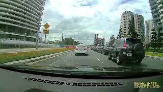 Driving Through Broadbeach 3rd December 2017 [upl. by Aneba]