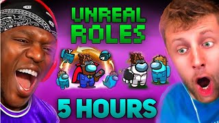 5 hours of every Sidemen Among Us Unreal Roles funniest moments [upl. by Otrebogad]