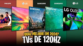 As 5 Melhores TVs de 120Hz de 2024 Guia Atualizado ✅ [upl. by Einej]