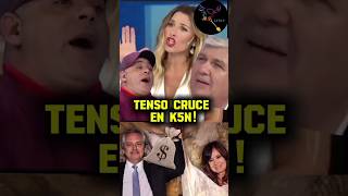 TENSO CRUCE EN K5N argentina casta cristina milei [upl. by Cynthea344]