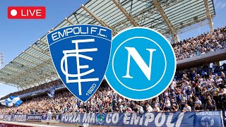 Empoli Napoli 01 🔴 LIVE Reaction con i tifosi napoletani in trasferta [upl. by Basil618]