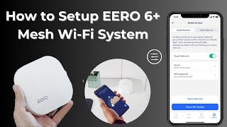 How to Set Up Your EERO 6 Mesh WiFi System  StepbyStep Guide [upl. by Horlacher]