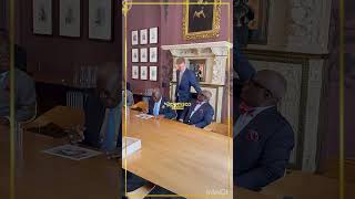 Otumfuo Osei Tutu II pays a working visit to the Victoria amp Albert Museum in London [upl. by Ahsenom623]