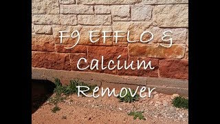 F9 Efflorescence amp Calcium Remover [upl. by Annohsat863]