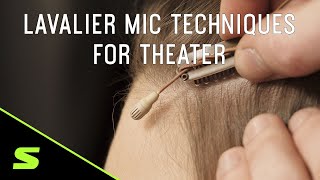 Lavalier Mic Techniques for Theater [upl. by Enialed786]