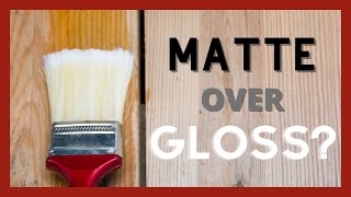 Can you put Matte over Gloss Varnish TIPS amp TECHNIQUE [upl. by Matlick]