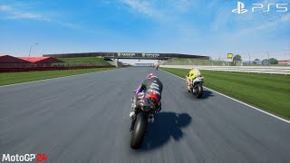 MotoGP 24  Aprilia RSGP 24  Silverstone Circuit Gameplay 4KPS5 [upl. by Ahcsim219]