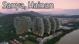 Aerial China Sanya Hainan 海南三亞 [upl. by Dnalevelc]