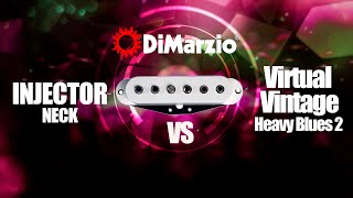 Injector DP422 Neck  VS  Virtual Vintage Heavy Blues 2 DP409 [upl. by Alves]