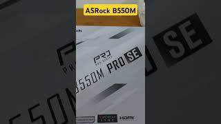 asrock b550m PRO SE [upl. by Goerke]