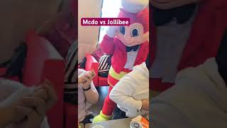 Mcdo VS Jollibee just for fun 🤩 [upl. by Anak942]