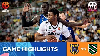 FIBA WASL 2324 West Asia League Final 8  AL RIYADI VS SAGESSE  GAME HIGHLIGHTS [upl. by Annol]