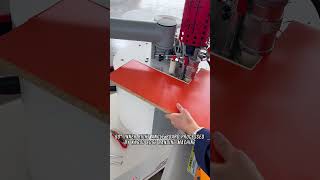 KN800 Double Arm Edge Banding Machine with trimming woodowrkingmanufacture edgebanding factory [upl. by Ellehcer108]