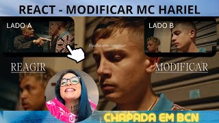 REACT  MC HARIEL MODIFICAR O PRIMEIRO FUNK PODENDO MODIFICAR O FUTURO QUAL LADO  A OU B  🔥🎬🍿 [upl. by Elyse511]