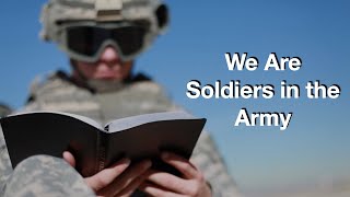 We Are Soldiers in the Army of God  Lyrics Video [upl. by Ploss]