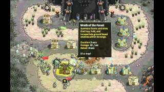 Kingdom Rush Level 12 Heroic Challenge Walkthrough [upl. by Ariela812]