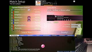 osu scrim antibeat vs arsecrackers [upl. by Ahel]