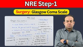 Glasgow Coma Scale GCS  NRE Exam  Surgery [upl. by Engel273]