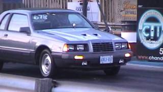 Schlodes 85 Turbo coupe shakedown passes with new combo [upl. by Rudolfo]