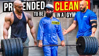 Elite Powerlifter Pretended to be a CLEANER 21  Anatoly GYM PRANK [upl. by Nedac]