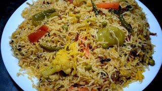 Mix Vegetables Pulao Recipe Best Sabzi Pulao Ever Made By Cooking With Fatima [upl. by Callan]