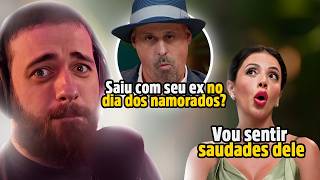 Gino descobre ao vivo que Jasmine tem aprontado com ex [upl. by Stephine]