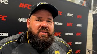 COACH PLINIO CRUZ REACTS TO ALEX PEREIRAS WIN OVER KHALIL ROUNTREE AT UFC 307 [upl. by Pearce]