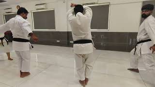 Kakuyoku Nidan performed by Yudansha of ASAI India with my count and comments [upl. by Esidarap]