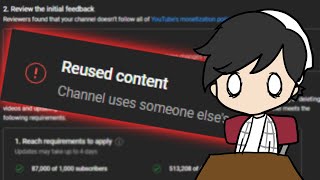 YouTube Demonetized My Entire Channel Over 7 Seconds [upl. by Sidney]