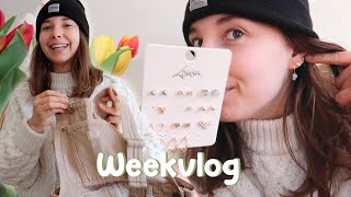 Veel shoplogs nieuw konijntje amp dieren verzorgen  WEEKVLOG [upl. by Minnie]