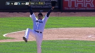 TBSEA Felix freezes Rodriguez to seal perfect game [upl. by Weider]