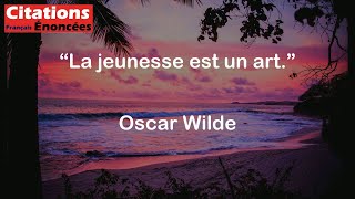 La jeunesse est un art  Oscar Wilde [upl. by Gipps549]