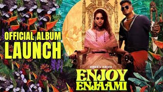 ENJOY ENJAAMI  Official Video Launch  Santhosh Narayanan  Arivu  Dhee  Pa Rajnith  InandOut [upl. by Lamphere972]