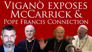 Viganò exposes McCarrick amp Pope Francis Connection of Corruption [upl. by Nyliram]