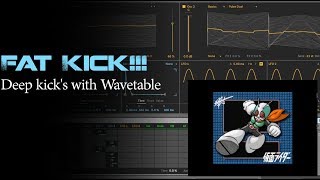 Fat Subby Kick with Wavetable [upl. by Dewain]