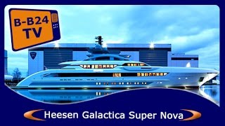 Megayacht Heesen Galactica Super Nova by BESTBoats24 [upl. by Nitnert541]