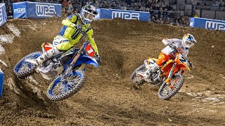 Supercross Round 2 450SX Highlights  Oakland CA RingCentral Coliseum  Feb 18 2023 [upl. by Alyk]