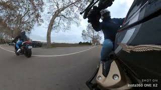 Moto guzzi v100 on board and sound [upl. by Maurise]