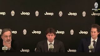 The press conference featuring Agnelli Elkann and Marchionne [upl. by Weikert796]