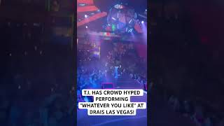 CREDDY CAM KING OF ATL SHUTS THE STAGE DOWN WITH “WHATEVER YOU LIKEquot AT DRAIS LAS VEGAS [upl. by Jerrilyn]