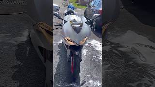 White DUCATI PANIGALE 959 AKRAPOVIČ Exhaust Sound🔥ducati panigale 959 exhaustsound shorts [upl. by Lalaj314]